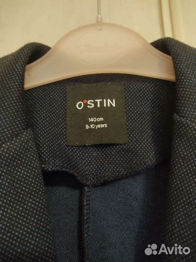 Пиджак в школу, рост 140
