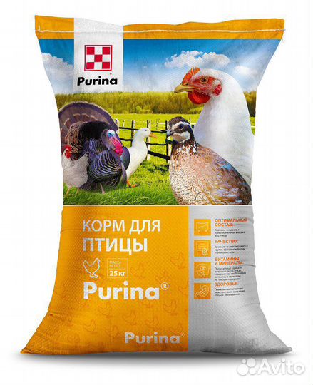 Корм для с/х животных и птиц. Purina.Komfort-mix