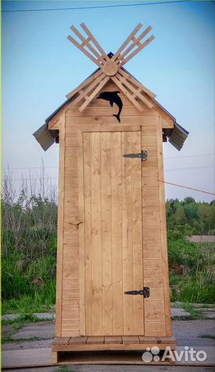 Уличный туалет с установкой ELE1008