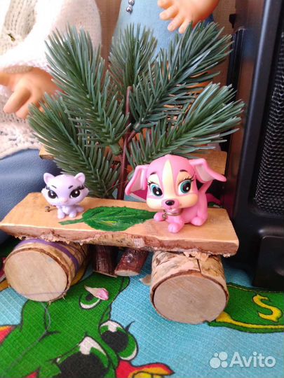 Собачка аниме, пупсы, игрушки