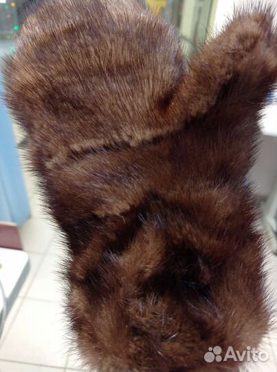 Варежки из норки