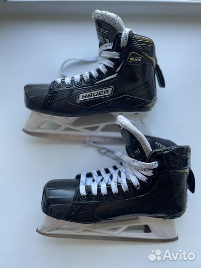 Коньки хоккейные вратаря детские