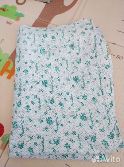 Простынь новая хлопок ситец натуральная