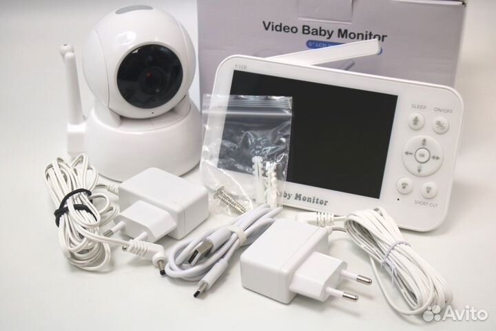 Беспроводная видеоняня Baby Monitor с радиусом дей