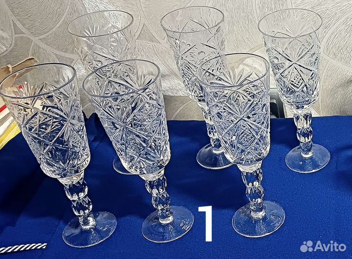 Новые фужеры времен СССР