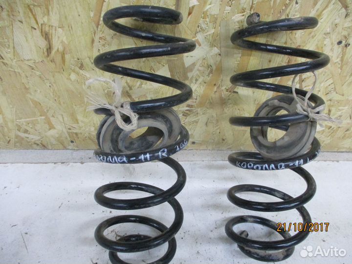Пружины задние Тойота Королла 150