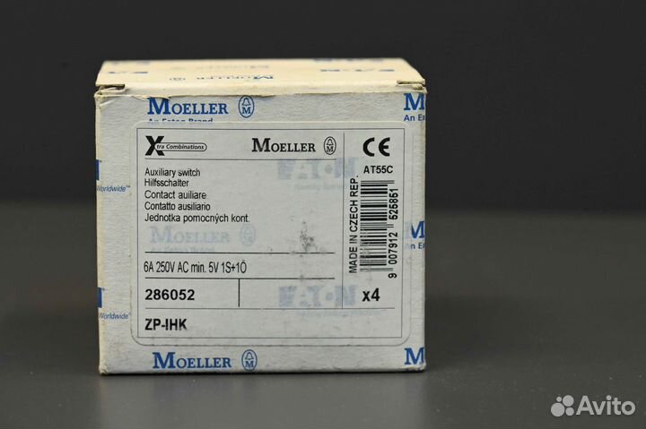 Moeller Eaton ZP-IHK 286052 Доп. контакт, 6 шт