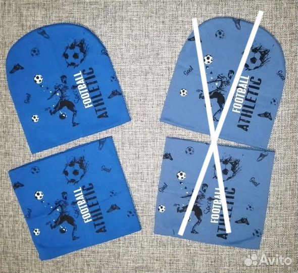 Шапка хб + снуд