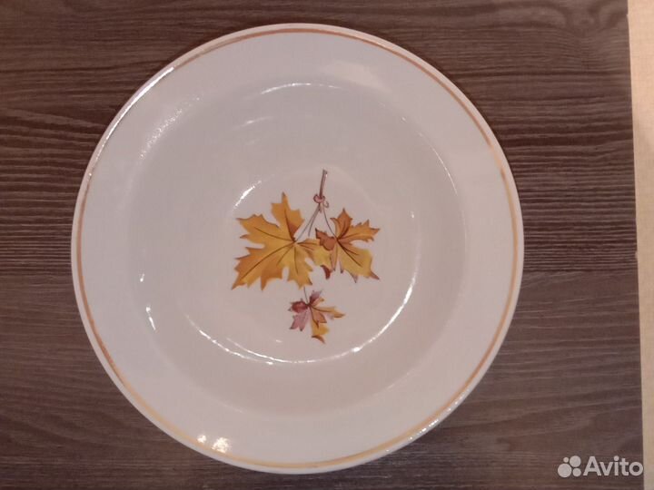Тарелки Дулёво, ссср,Сирень,Клён,новые