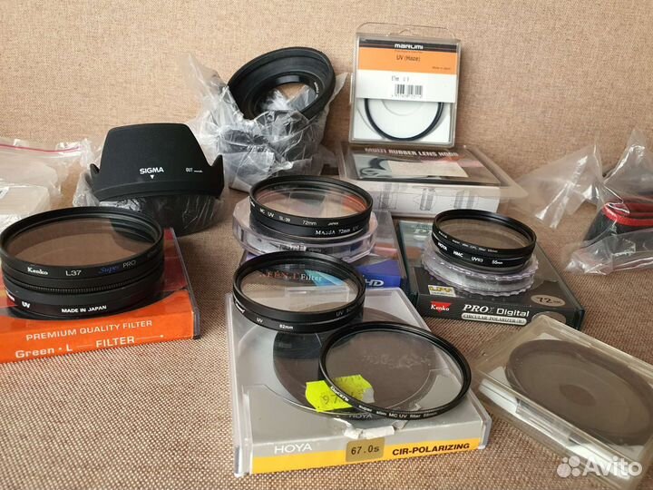 Фотоаксессуары (фильтры, крышки, пульты и др)