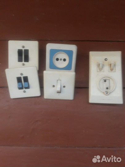 Розетка, переключатель, тумблер СССР