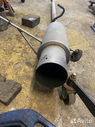 Глушитель прямоточный 110мм