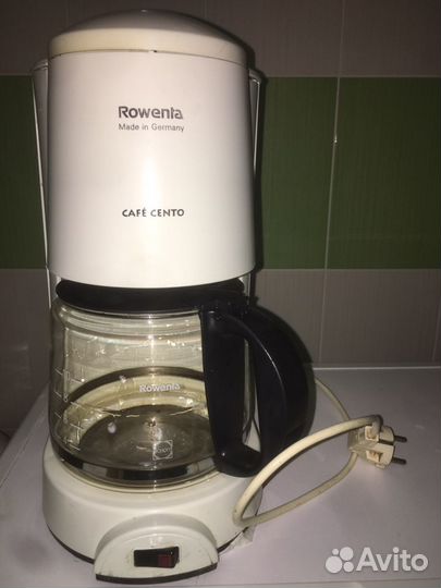 Кофеварка капельная rowenta fg100