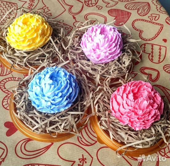 Мыло ручной работы Цветок