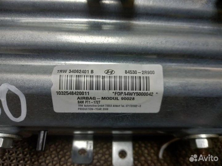 Подушка безопасности пассажира Hyundai I30 FD G4FC