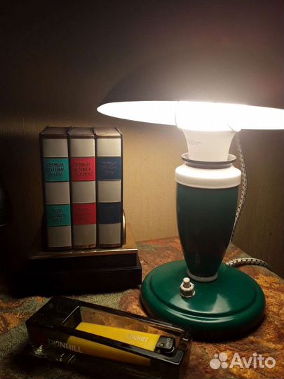 СССР телефон лампа грибок сигаретница муз.самовар