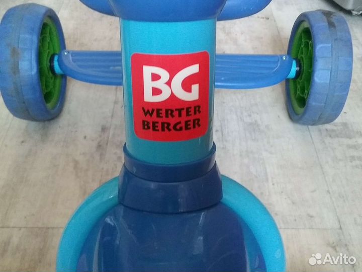 Детский велосипед с ручкой бу