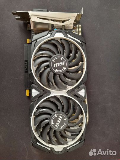 Видеокарта MSI AMD Radeon RX 570 8 gb armor OC