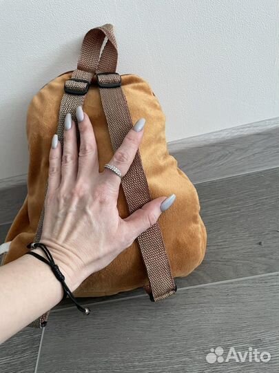 Рюкзак детский плюшевый