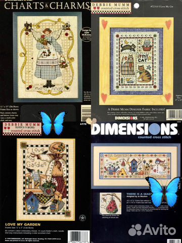 Вышивка dimensions раритет схемы купить в Москве | Хобби и отдых | Авито