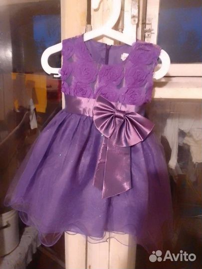 Платье для девочки 80