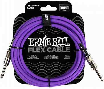 Ernie ball 6415 - кабель инструментальный, 3 метра