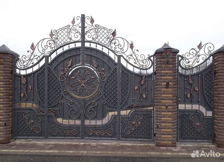 Кованные ворота
