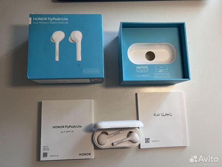 Беспроводные наушники honor flypods lite
