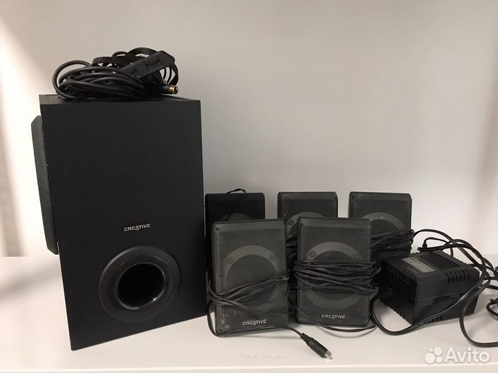 Creative inspire p580 колонки 5.1