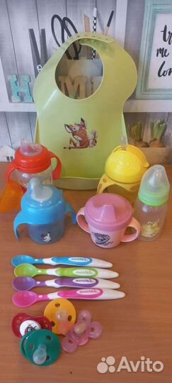 Детские бутылочки для питья и кормления