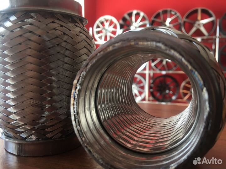 Гофра глушителя interlock 51\100 из 304 нержи