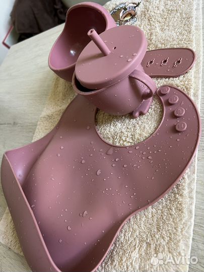 Набор силиконовой посуды для ребенка