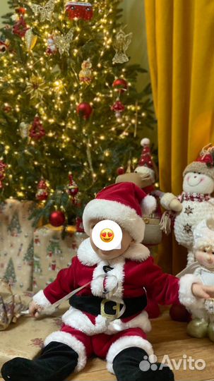 Шикарный костюм санта клауса