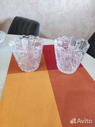 Хрустальная ваза