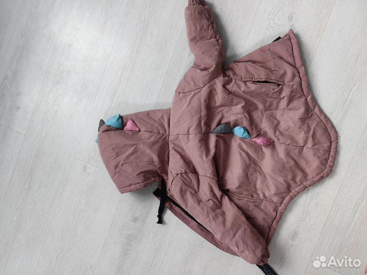 Куртки демисезонные пакетом для девочки 86-92