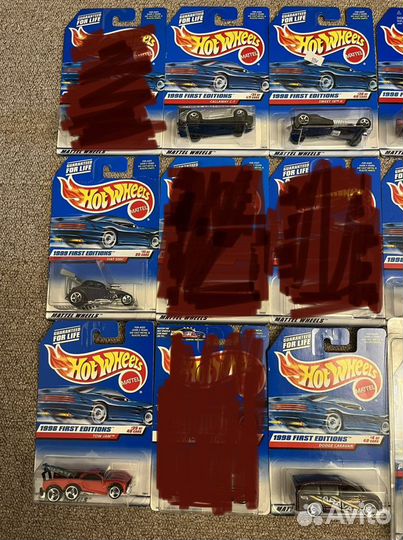 Hot wheels 1998 г. Дополнительно