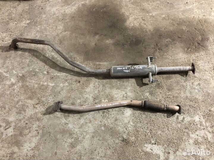 Резонатор глушителя кия серато 1 LD