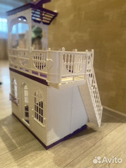 Кукольный домик для барби с мебелью