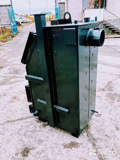 Твердотопливный котел длительного горения