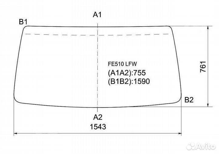 Лобовое стекло Acura / Акура все модели
