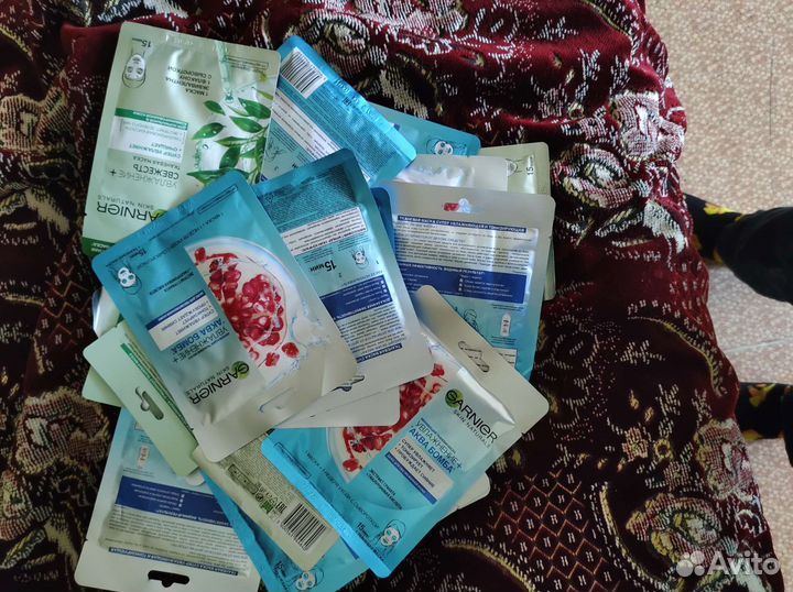 Маски для лица Garnier