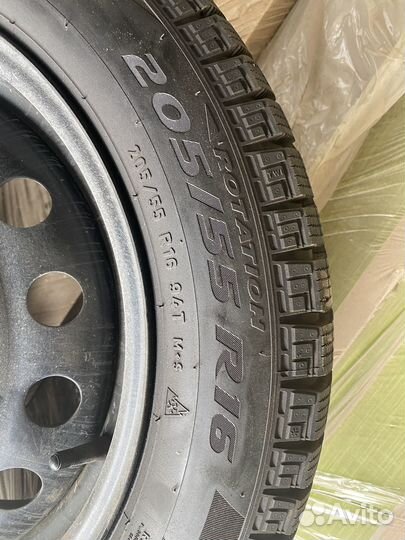 Колеса зимние Pirelli 205/55 r16 (липучка)