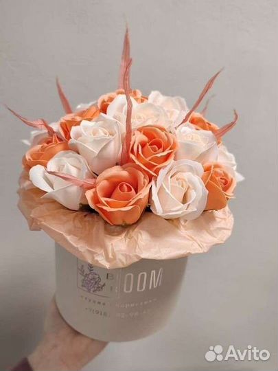 Букеты Композиции из мыльных роз