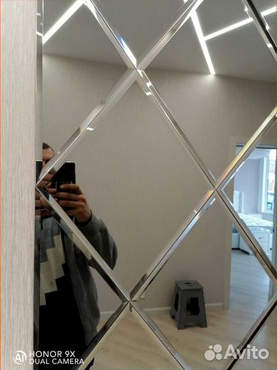 Зеркало, панно из зеркал, зеркальная плитка