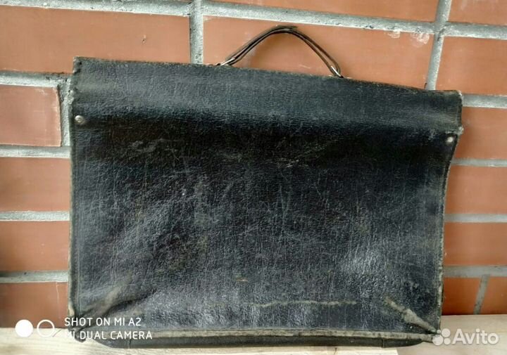 Портфель кожанный СССР