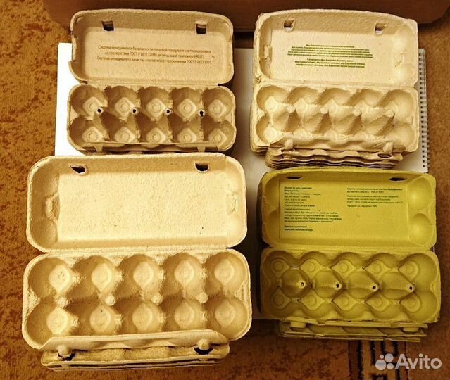 Упаковка для яиц Контейнер Лоток Ячейки