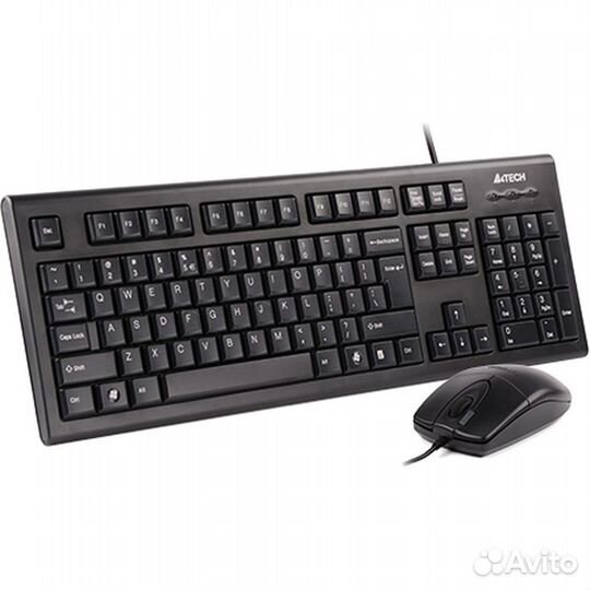 Клавиатура+мышь A4Tech KR-8520D Black #314571