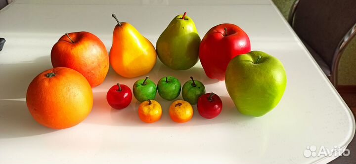 Игрушки фрукты