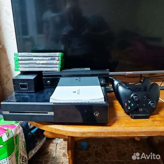 Игровая приставка xbox one с играми
