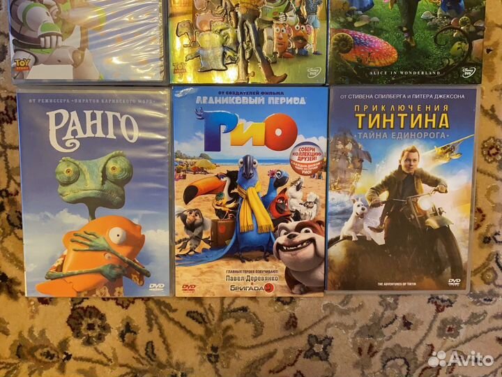 Диски с мультфильмами для детей